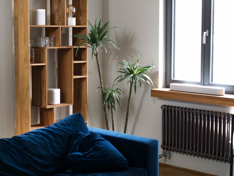 Plaats de Sonos speakers overal in je woning voor de ultieme geluidservaring.