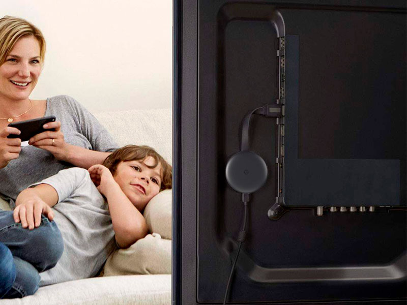 De installatie van de Chromecast is een fluitje van een cent.