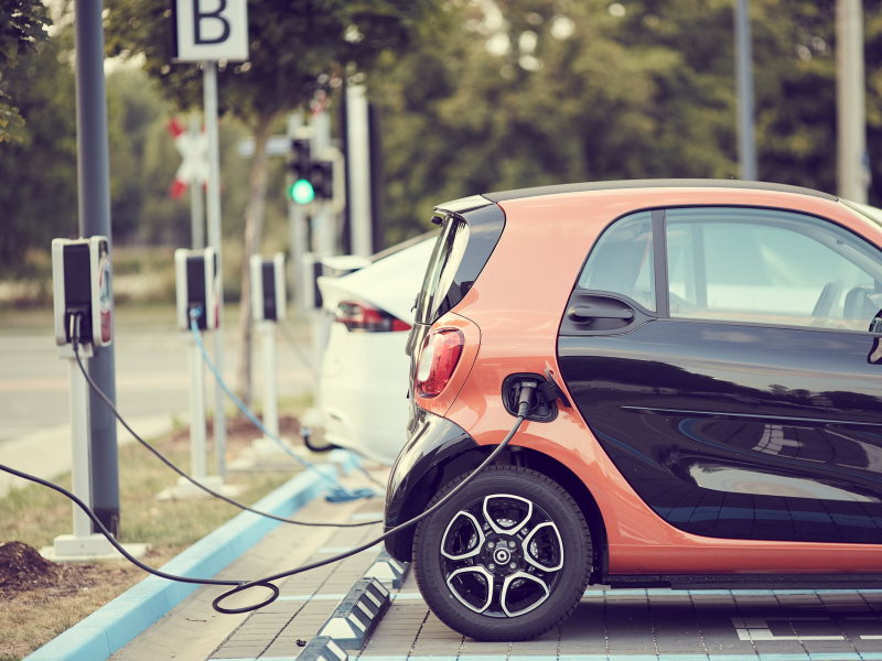 Elektrische auto opladen