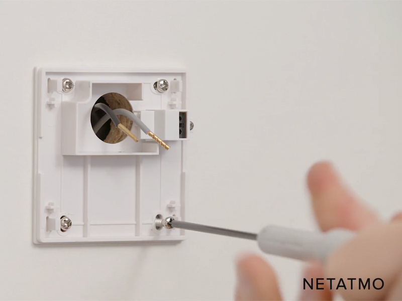 Netatmo thermostaat installeren