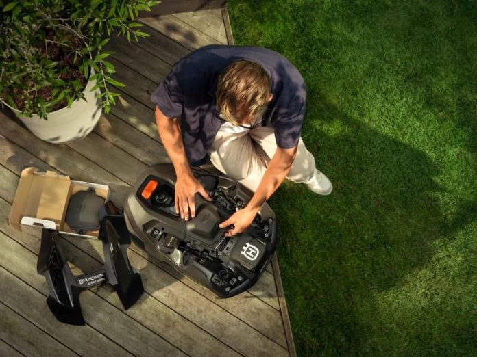 husqvarna word geinstaleerd door man