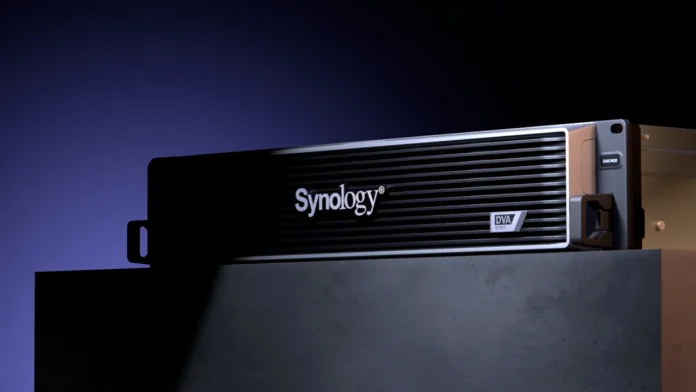 Synology DVA-serie rackmount server voor professionele videobewaking en intelligente video-analyse.