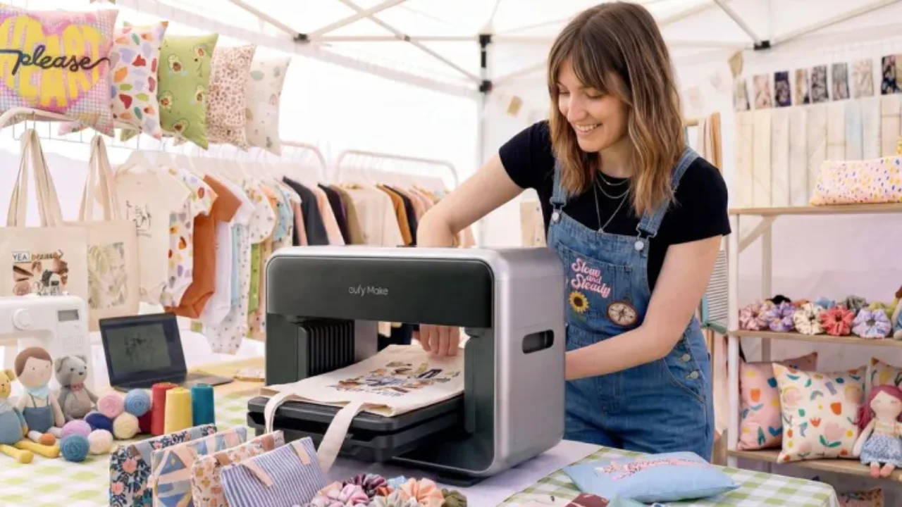 Je eigen merch-machine: Anker's eufyMake printer stof