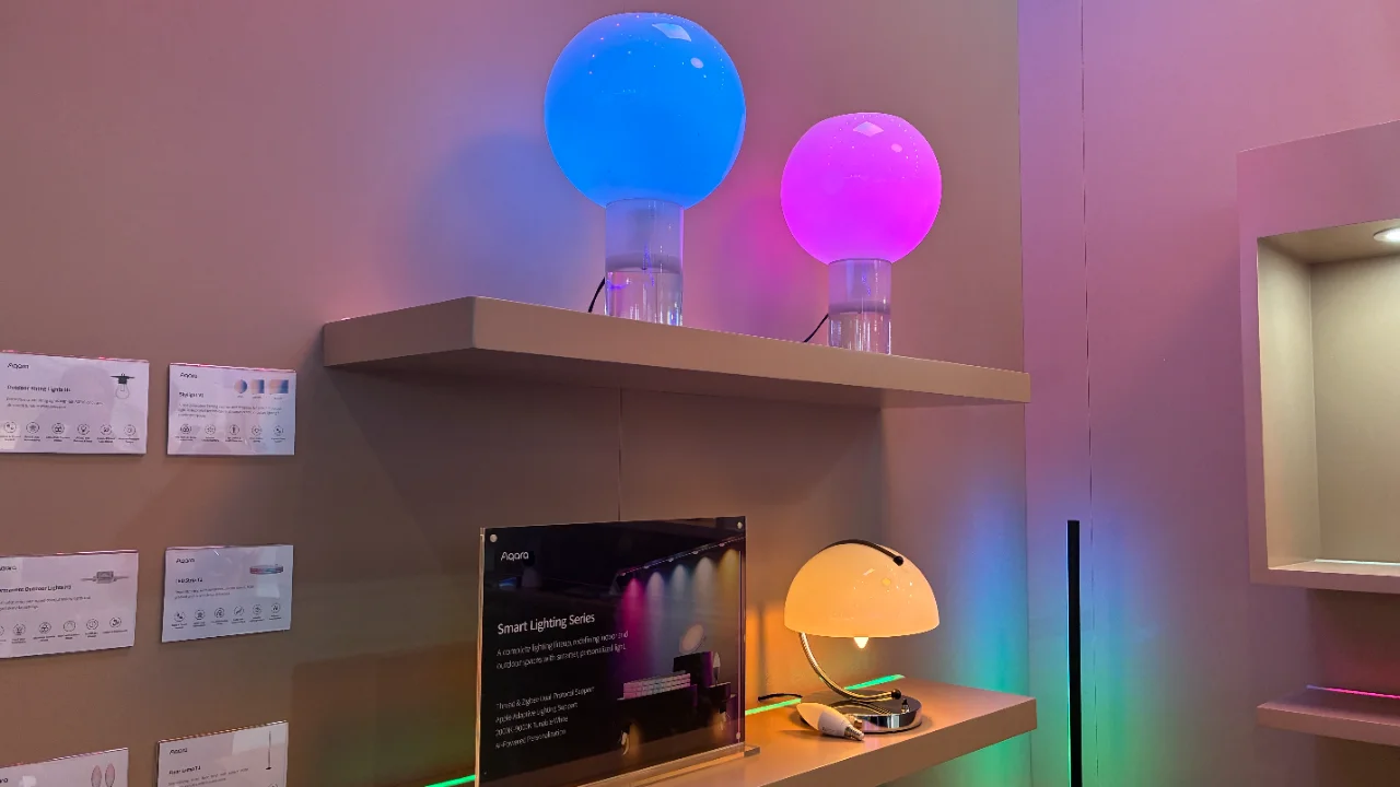 Aqara's nieuwe verlichting reageert ook op muziek