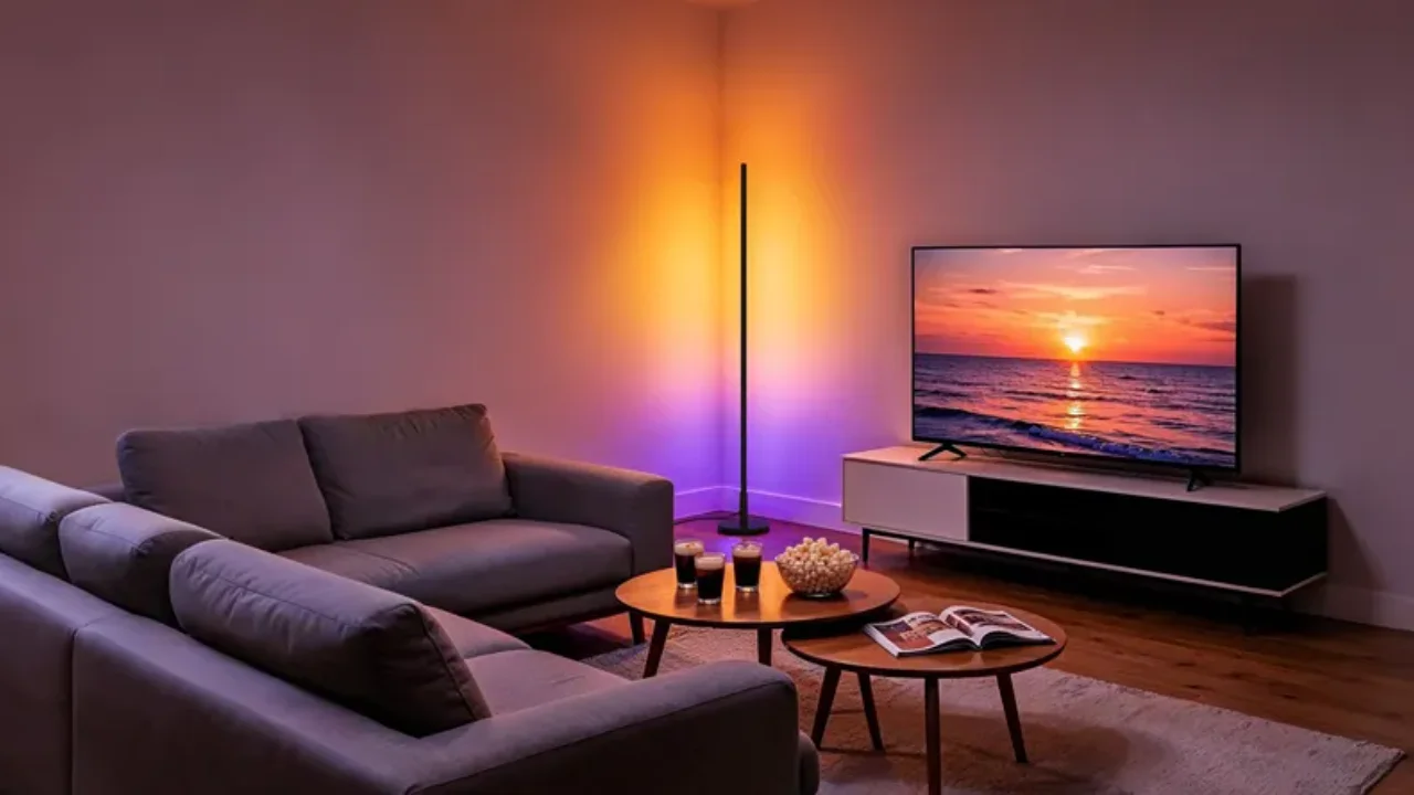 Aqara's nieuwe vloerlamp gooit licht tegen je muur, niet op je vloer