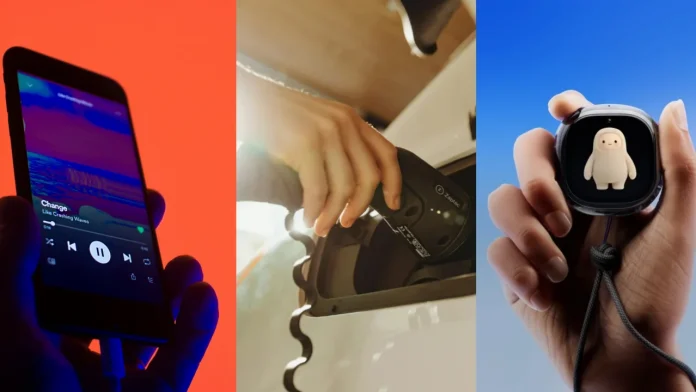 Smarthome nieuws: smartphone met muziek, elektrisch auto laden en een kleine slimme gadget.