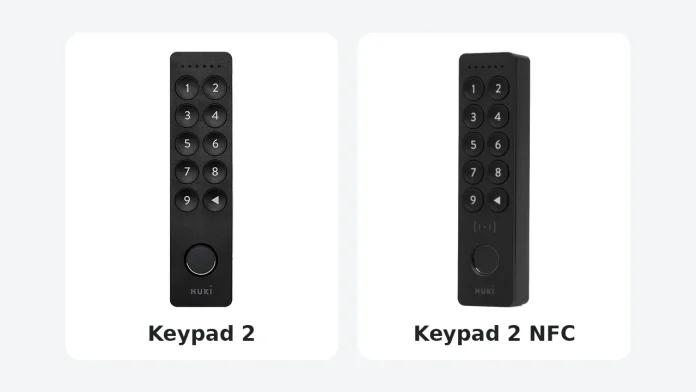 Vergelijking van het Nuki Keypad 2 en het Nuki Keypad 2 NFC