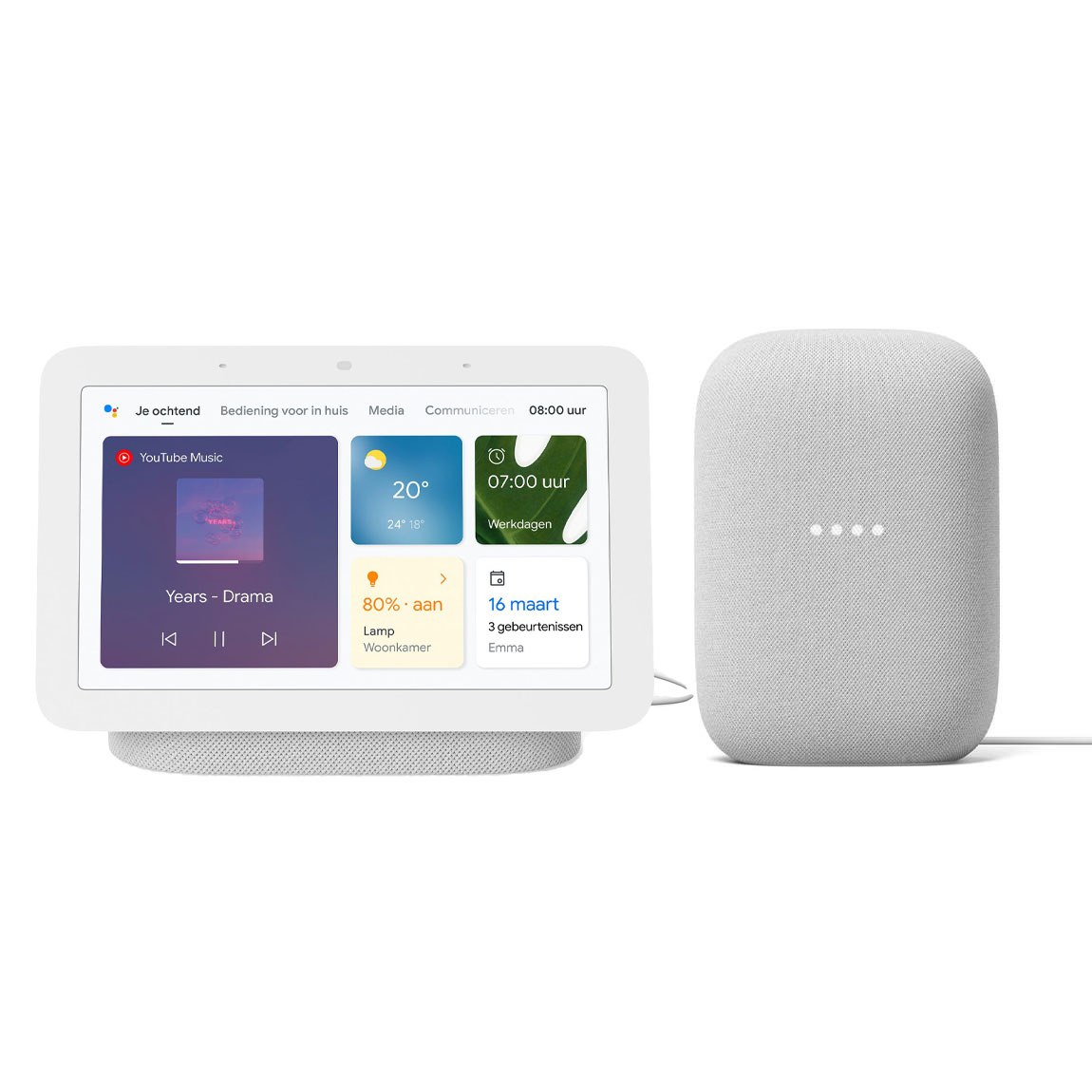 Google Nest Audio + Google Nest Hub (Gen. 2) | tink