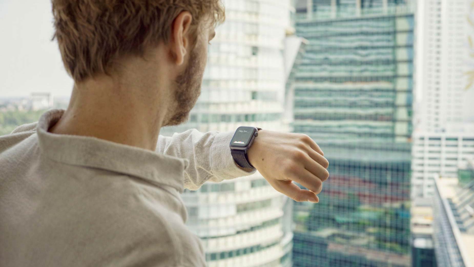 Besturing met Apple Watch.