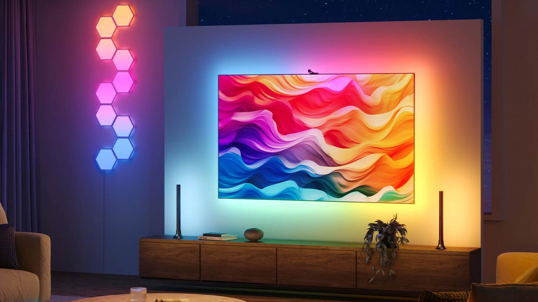 Lifestyle foto van Govee TV-Backlight