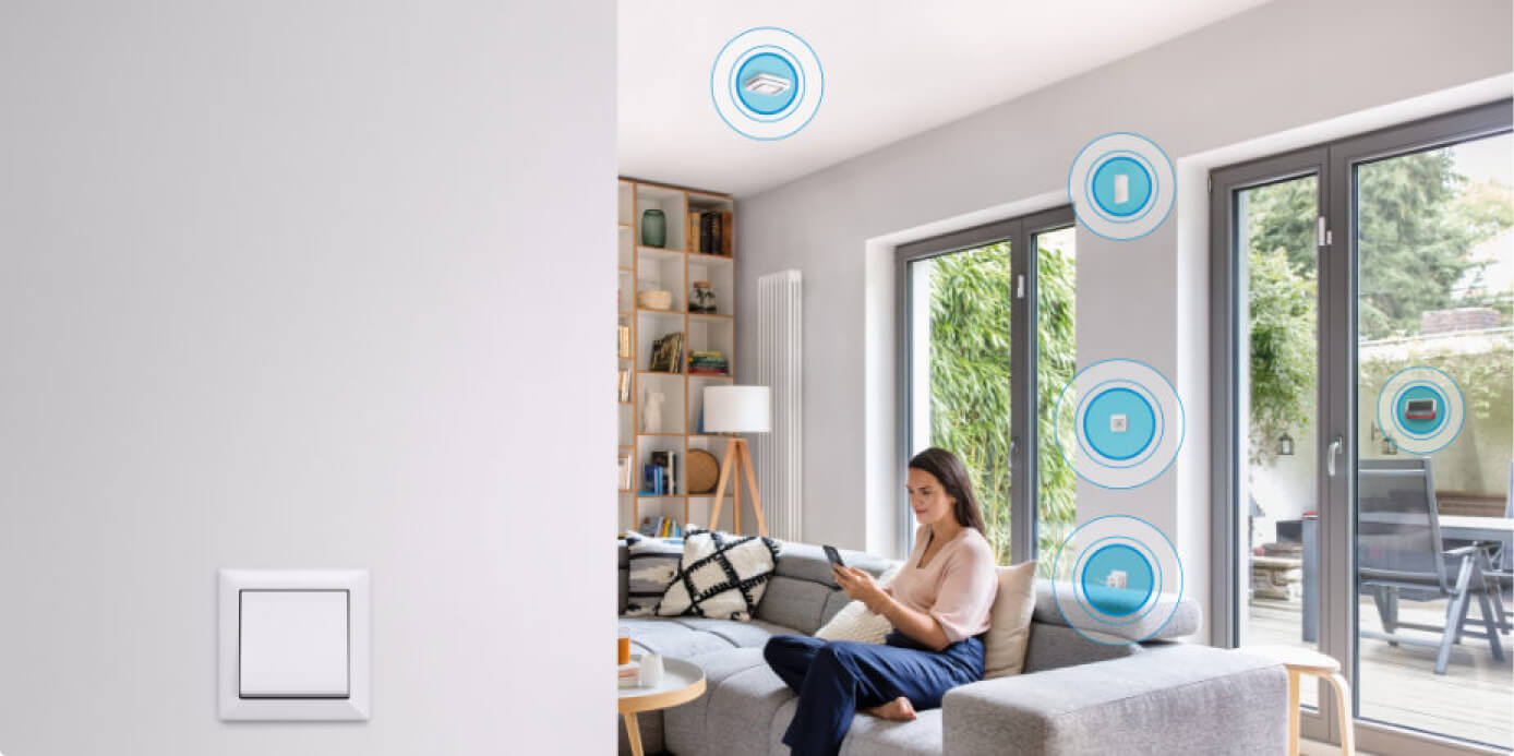 ZigBee producten in een smart home